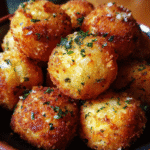 Crispy Fried Potato Balls