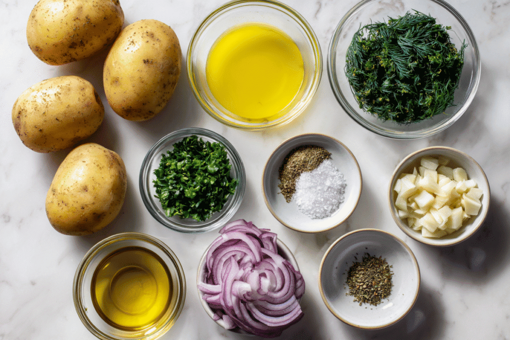 Greek Potato Salad