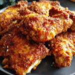 Crunchy Southern fried chicken