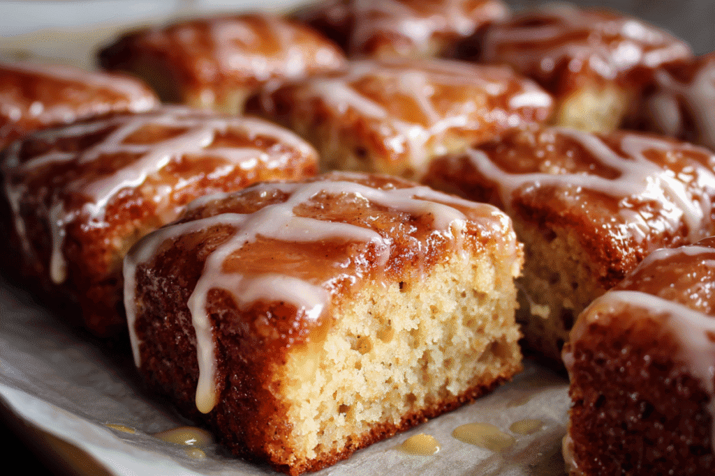 Baked maple donut treats
