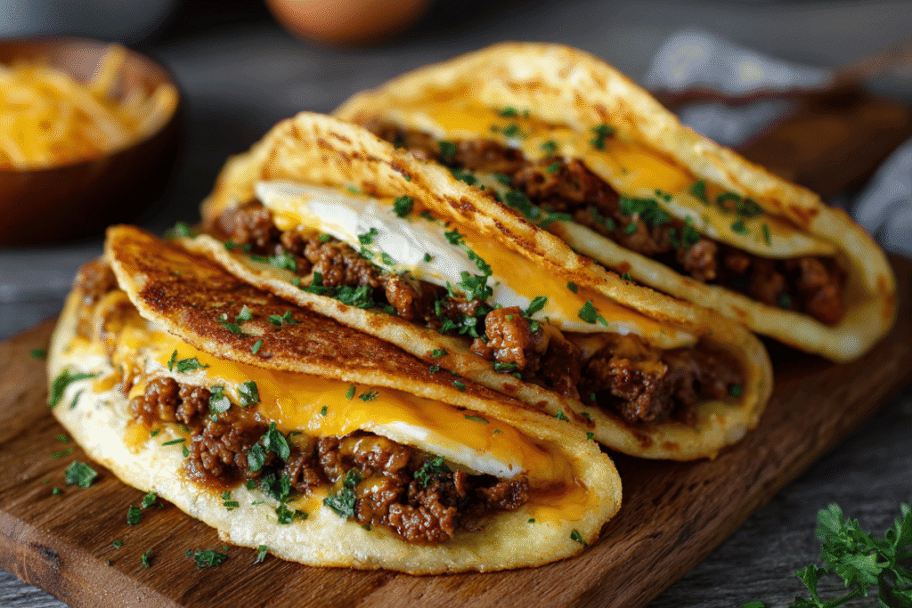 Savory Pancake Tacos