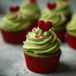 Easy Mini Grinch Cupcakes