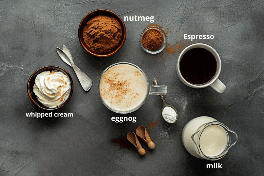 Eggnog latte
