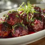 cranberry meatballs