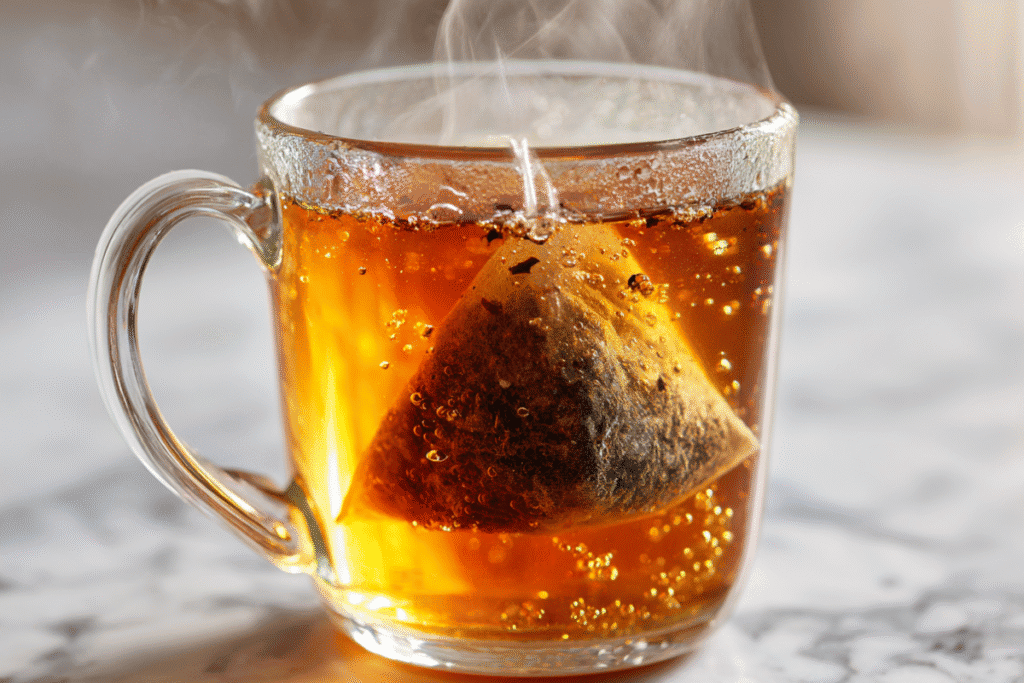 vanilla cinnamon milk tea