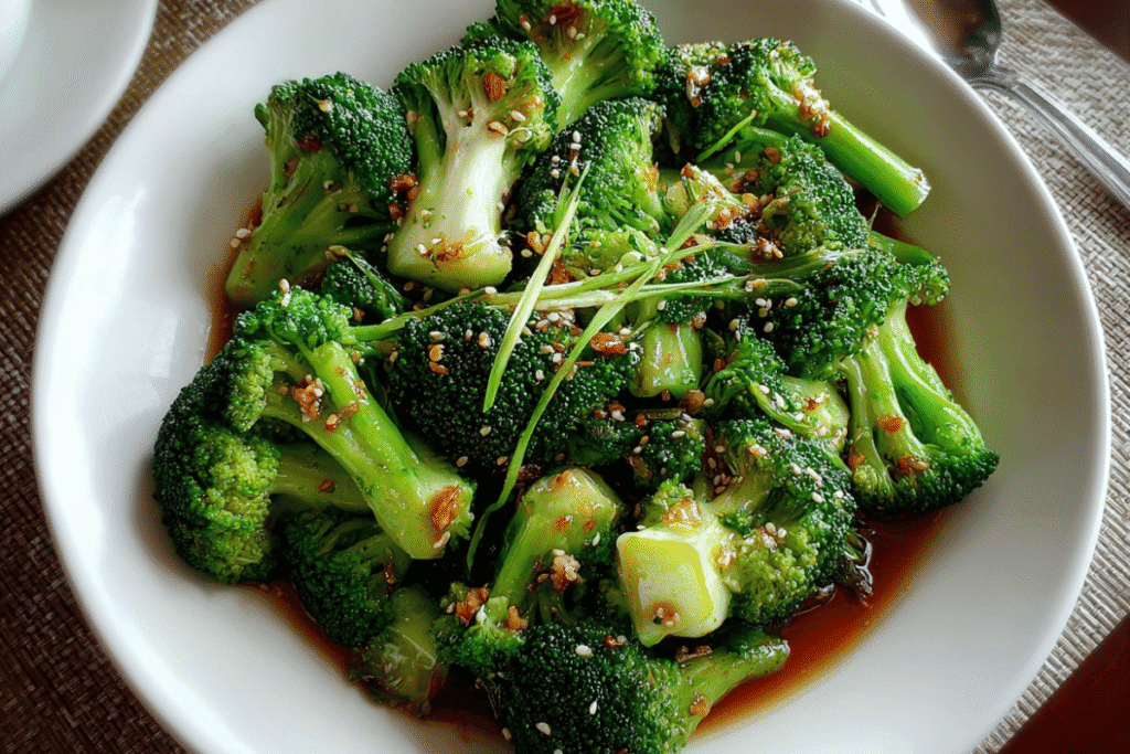Broccoli with Garlic Sauce
