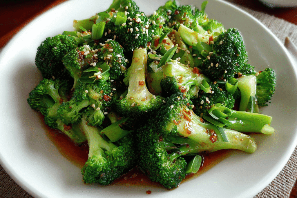 Broccoli with Garlic Sauce