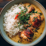 Coconut Chicken Brothy Rice