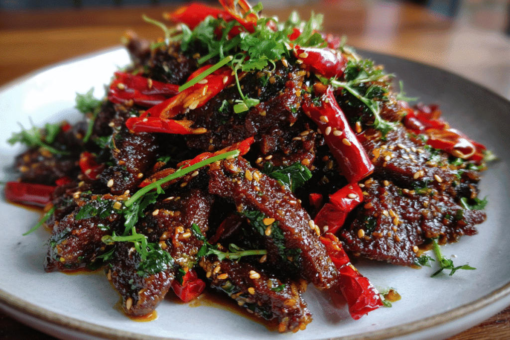 crispy chili beef
