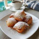 Vanilla French beignets
