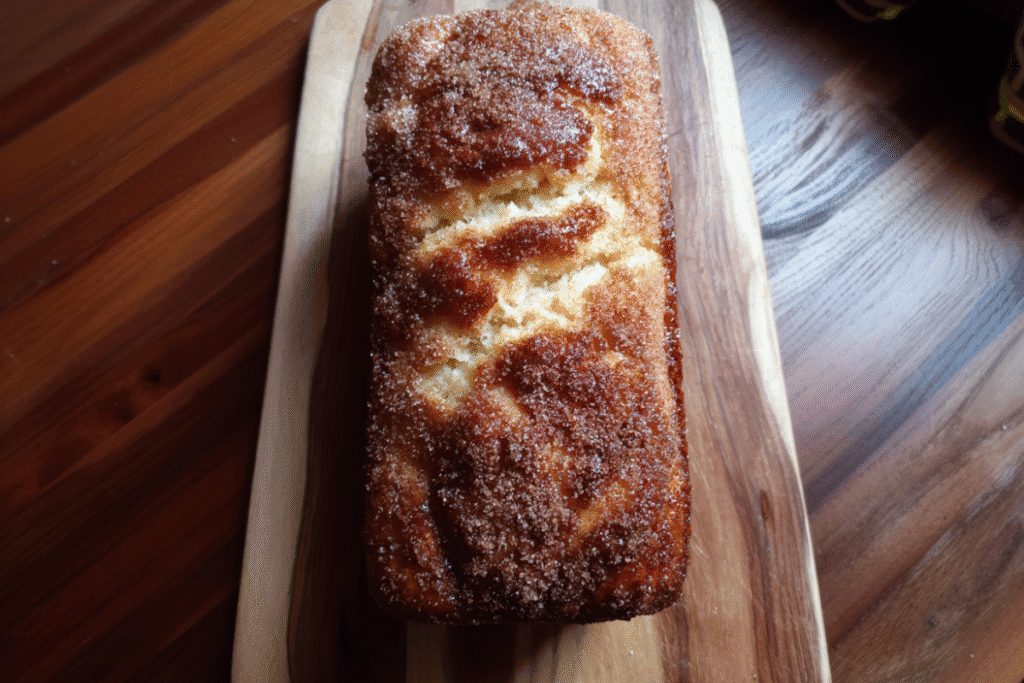 Cinnamon Sugar Donut Bread