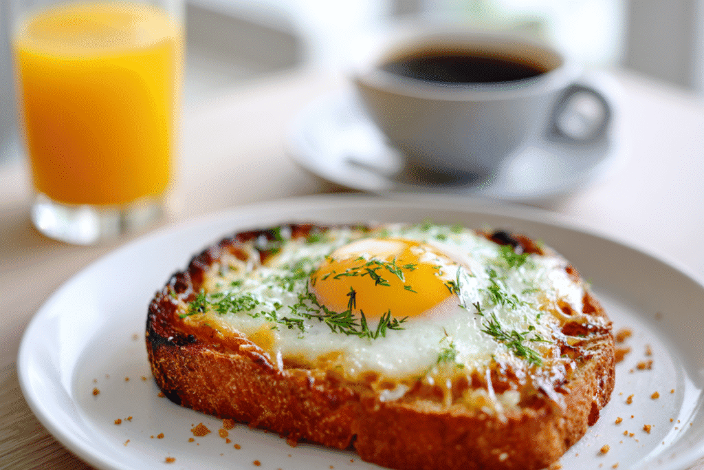 air fryer egg and cheese toast
