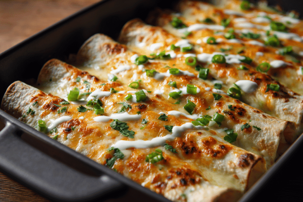 Cheesy Chicken Enchiladas