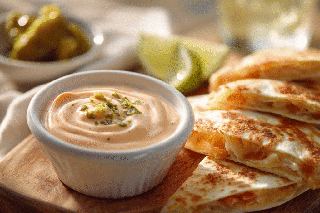 Taco Bell quesadilla sauce