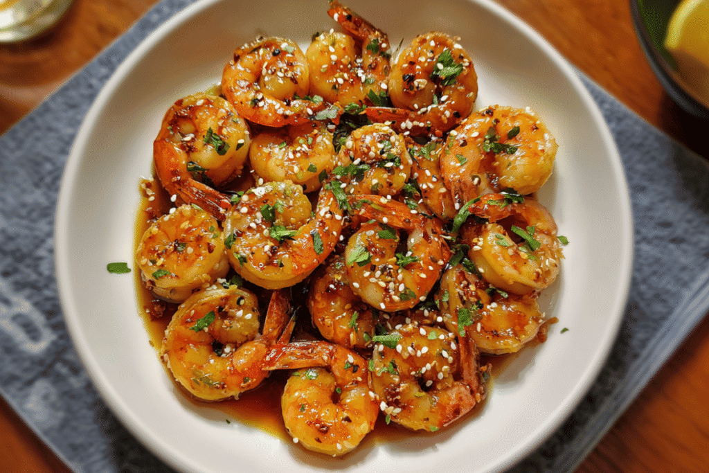 Honey Garlic Shrimp