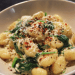 Creamy Gnocchi with Spinach and Feta