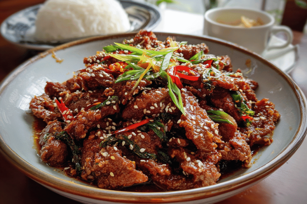 crispy chili beef