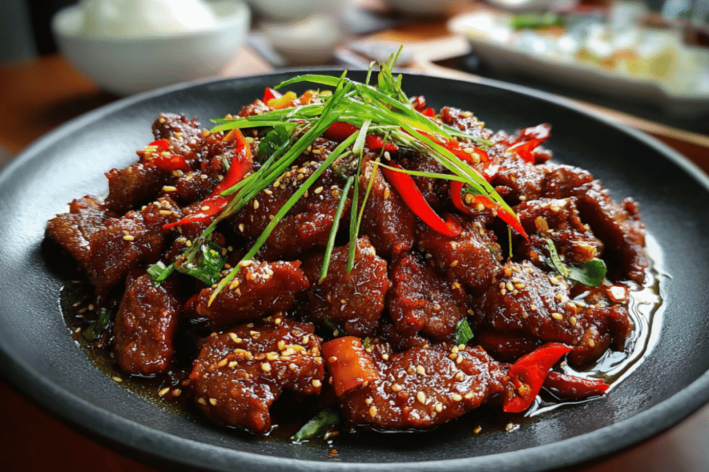 crispy chili beef