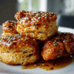 hot honey chicken biscuits
