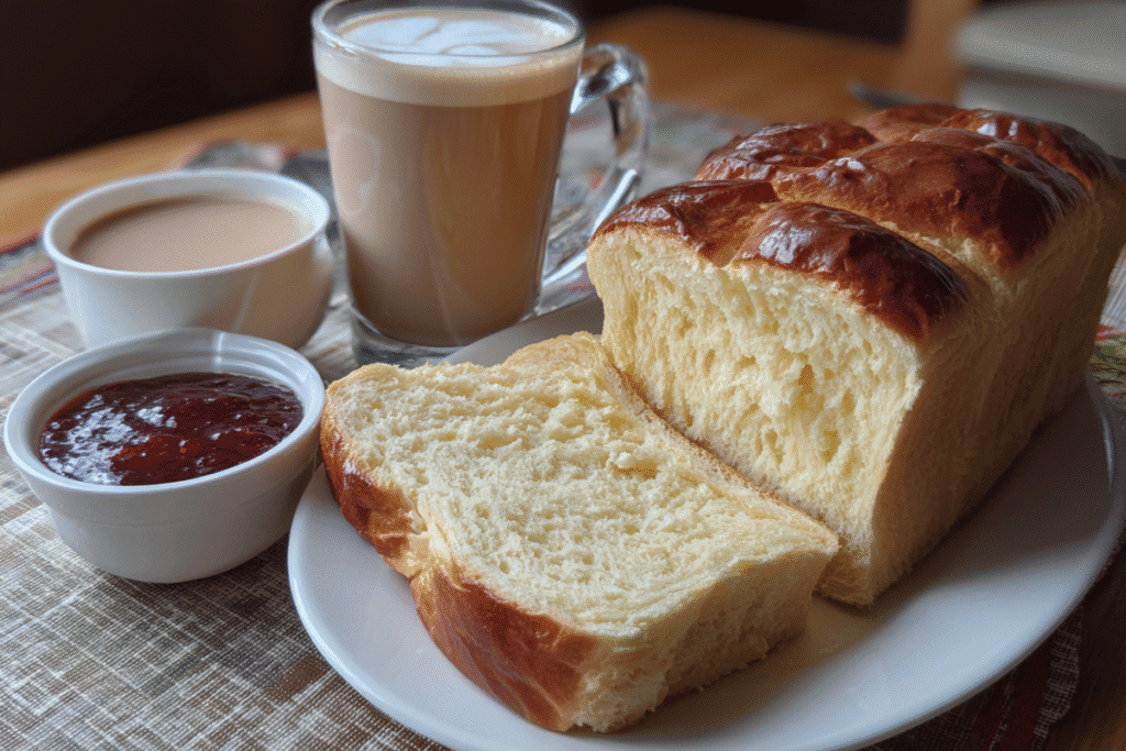 soft milk bread with condensed milk