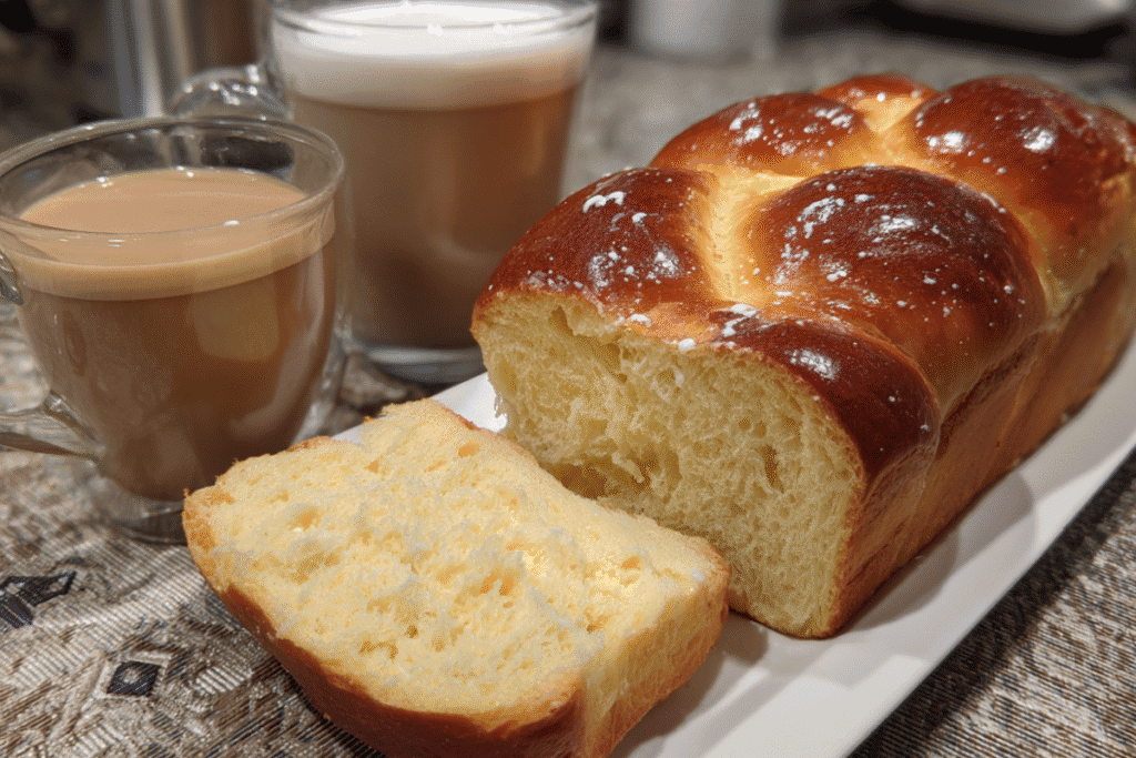 soft milk bread with condensed milk