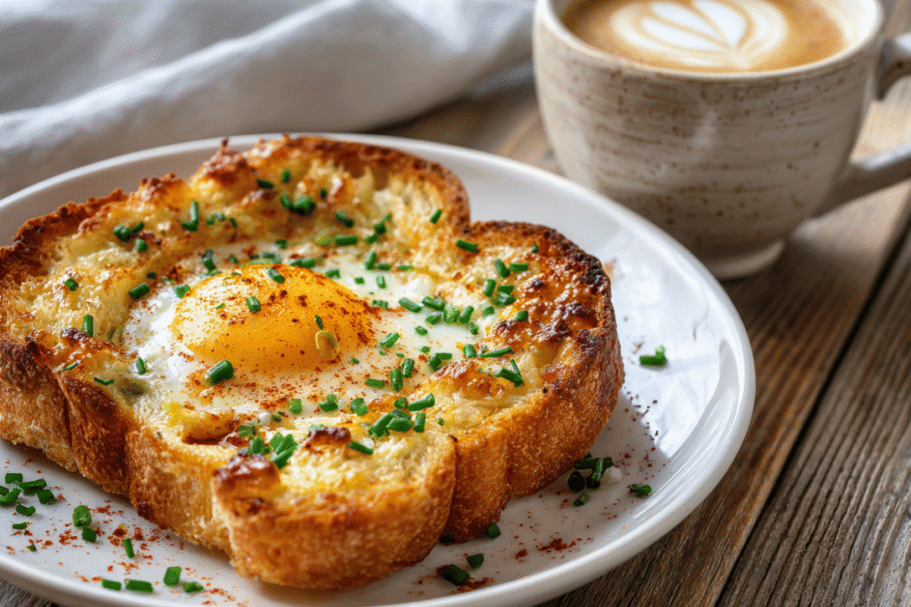 air fryer egg and cheese toast
