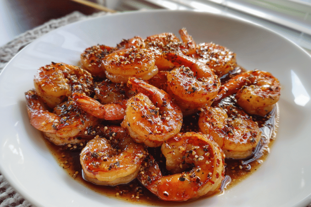 Honey Garlic Shrimp