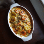 potato leek and carrot gratin