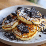Fluffy Oreo Pancakes