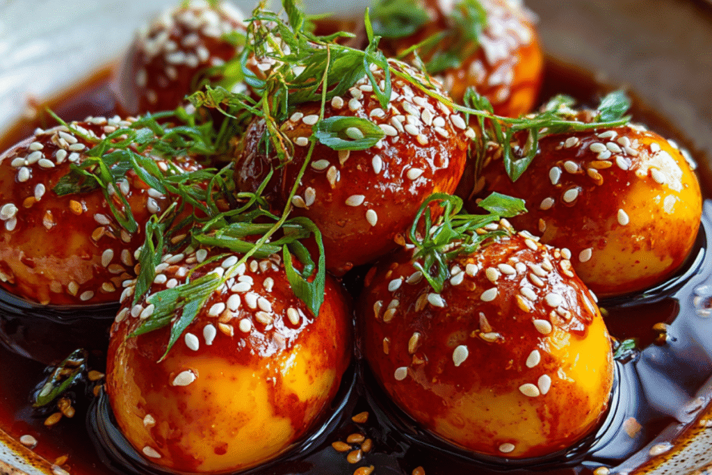 Gochujang Eggs