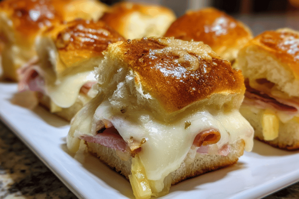 Mini Grilled Cheese Hawaiian Rolls