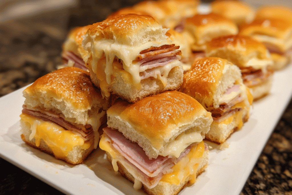 Mini Grilled Cheese Hawaiian Rolls