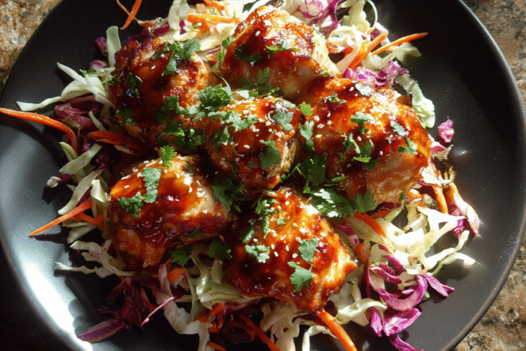 Sticky Apple Cider Chicken