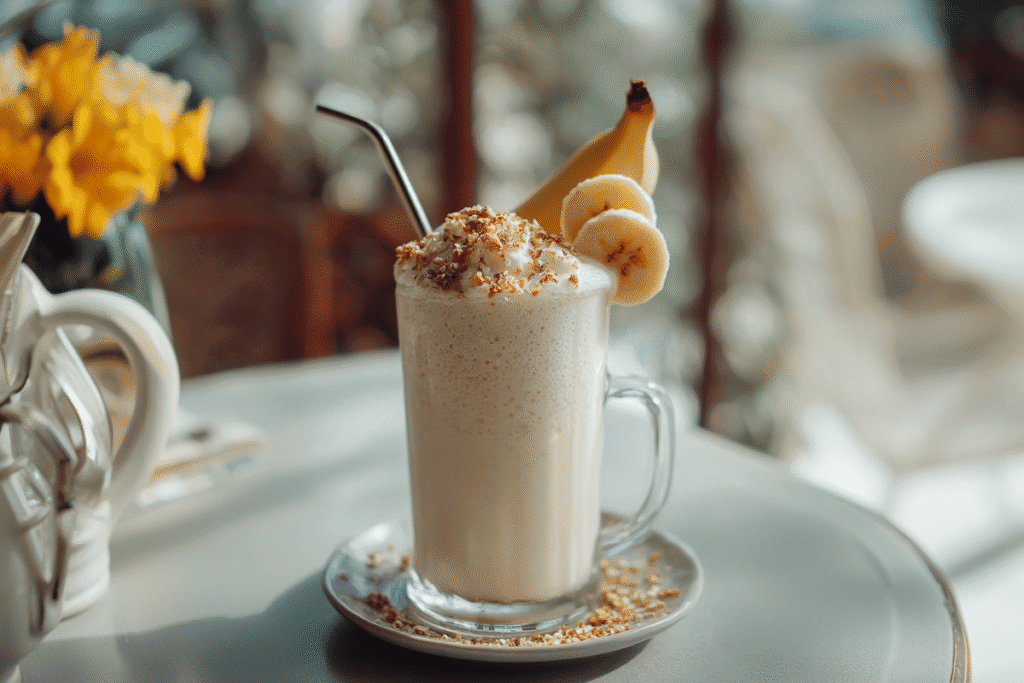 banana chamomile tea smoothie