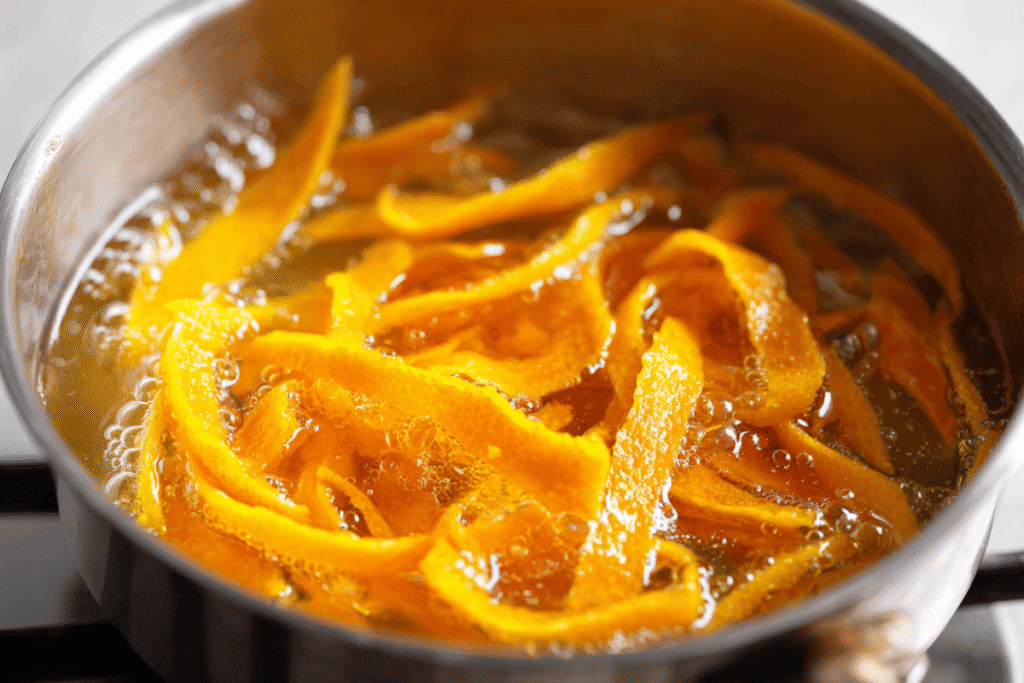 candied orange peel
