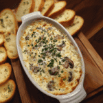 creamy stuffed mushroom dip