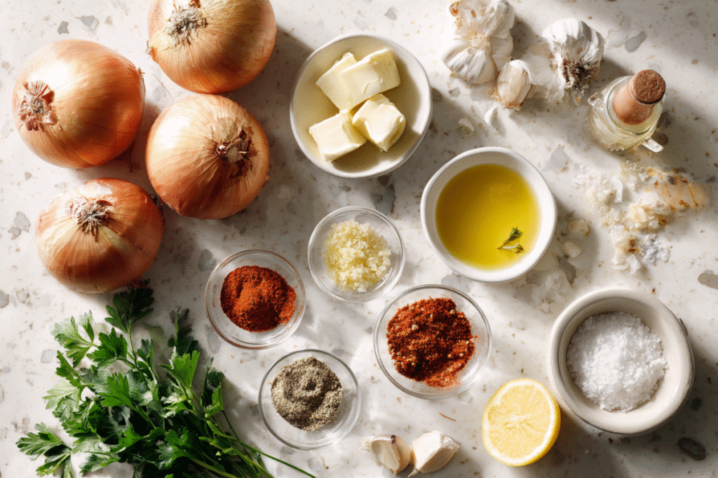spicy onion boil